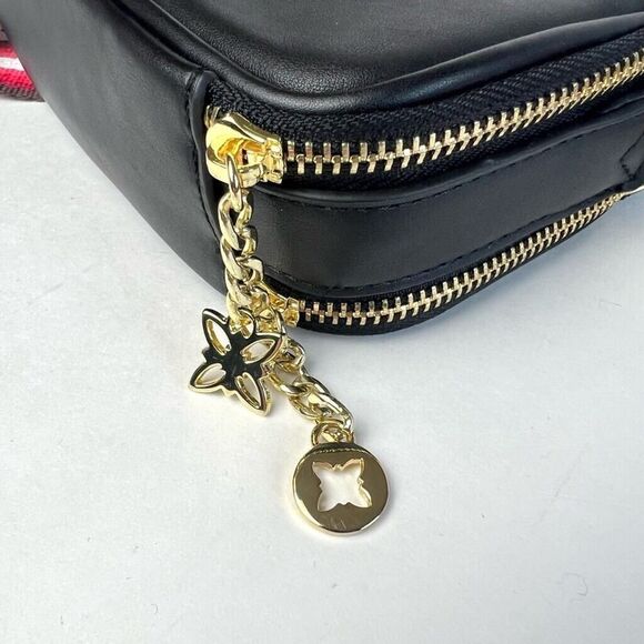 BCBGeneration Quinn Double Entry Vegan Leather Crossbody Bag - Picture 4 of 7